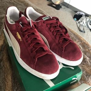 New puma suede size 10 shoes